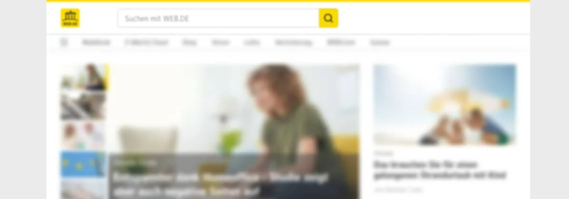 WEB.DE AI 网站截图