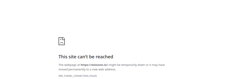 Wiseone 网站截图