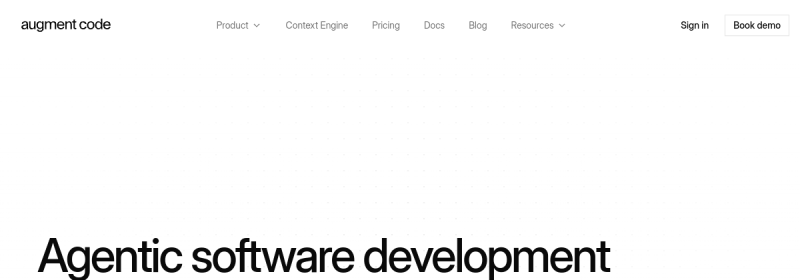 Augment 网站截图