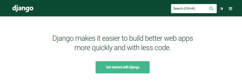 Django AI 网站截图