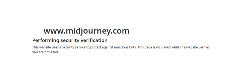 Midjourney 网站截图