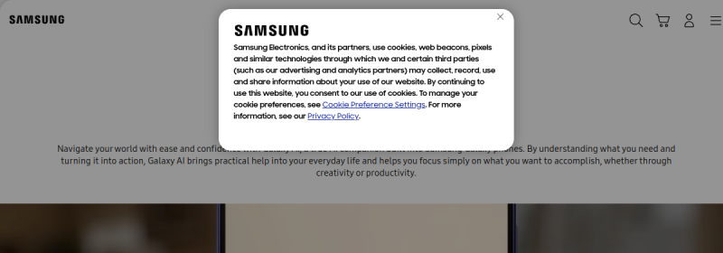 Samsung Gauss 网站截图