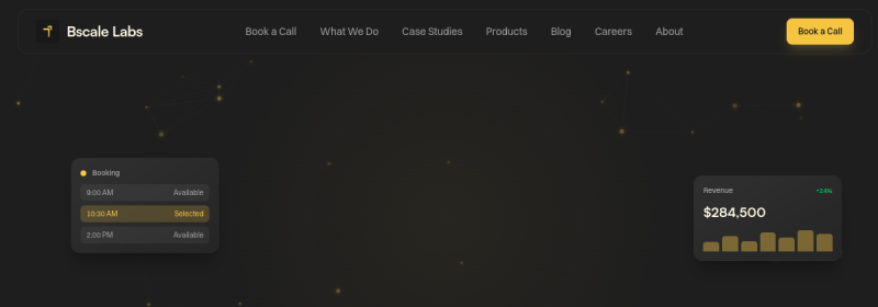 Bscale Labs website