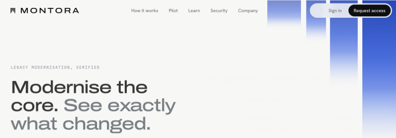 Montora website