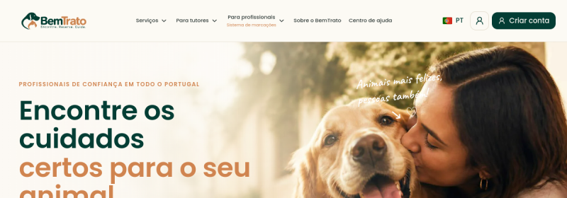 BemTrato website