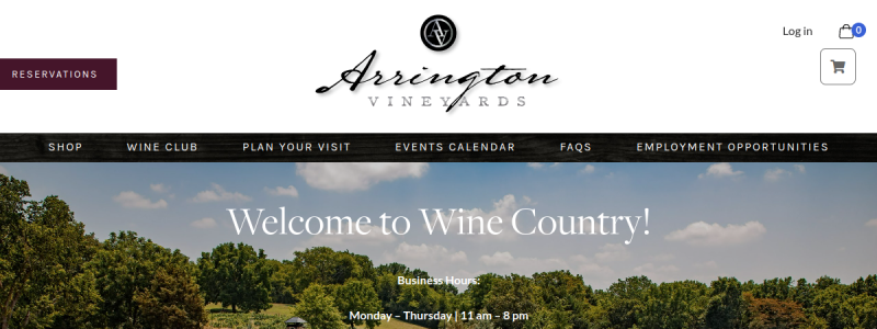 arringtonvineyards.com