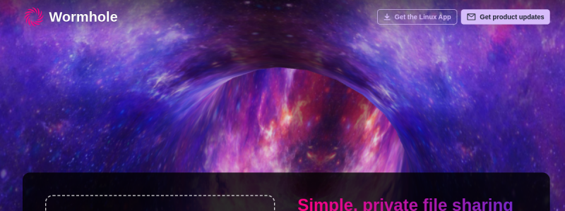 免费文件储存 wormhole 快照