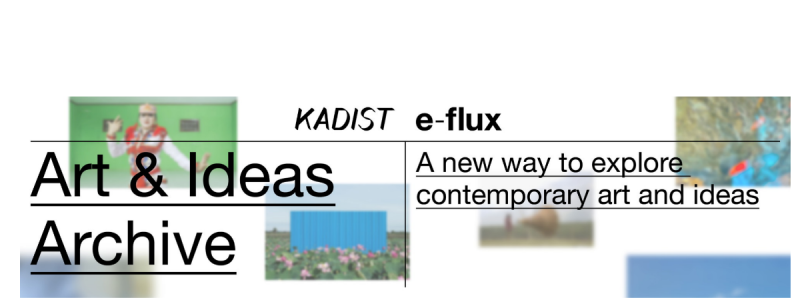 e-flux Architecture