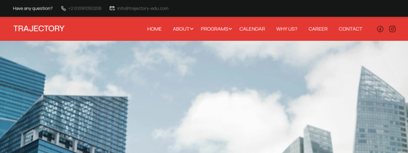 Website Thumbnail: TRAJECTORY