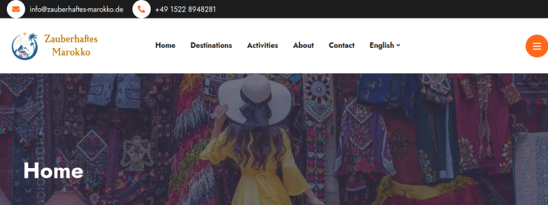 Website Thumbnail: Zauberhaftes Marokko
