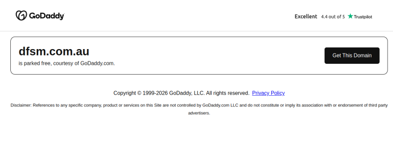 DFSM Consulting – website screenshot