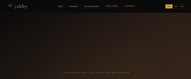 Website screenshot of 5abby.com