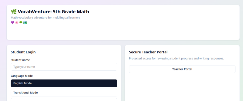 VocabVenture Pathways preview