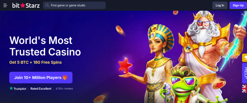 BitStarz Homepage