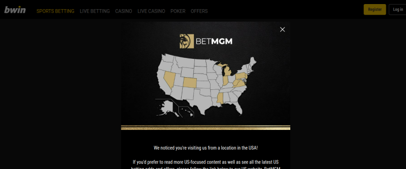 bwin Casino Homepage