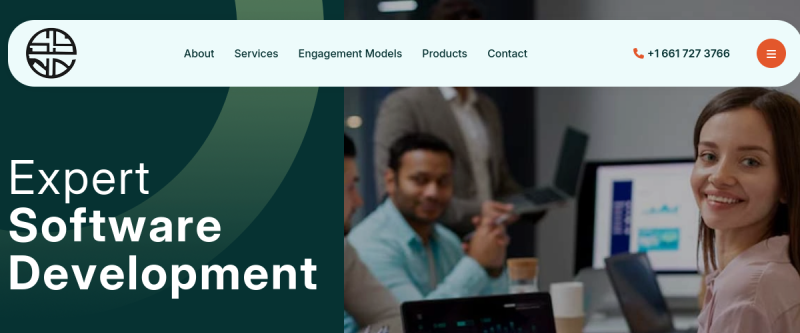 Website screenshot of essenn.associates