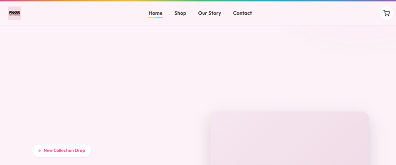 Website screenshot of fkkrr.com