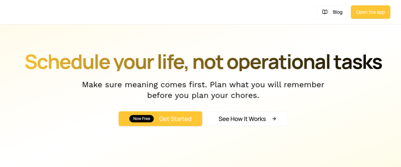 Godina Grid website screenshot