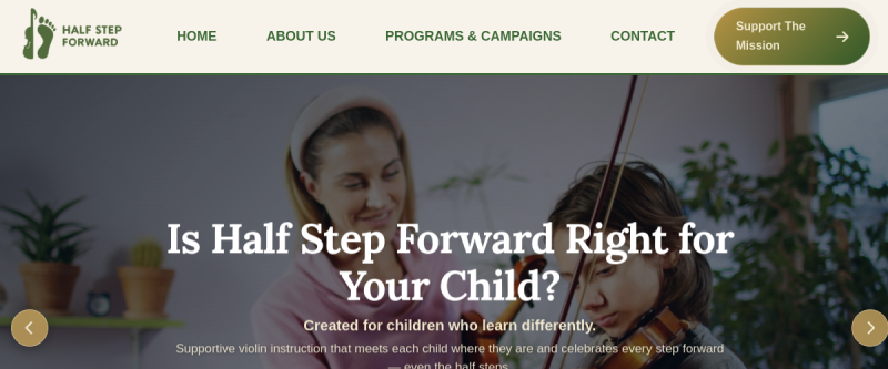 Half Step Forward