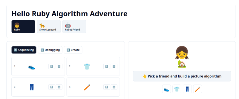 Hello Ruby Code Adventures preview