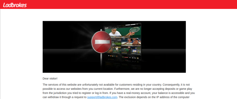 Ladbrokes Casino Homepage