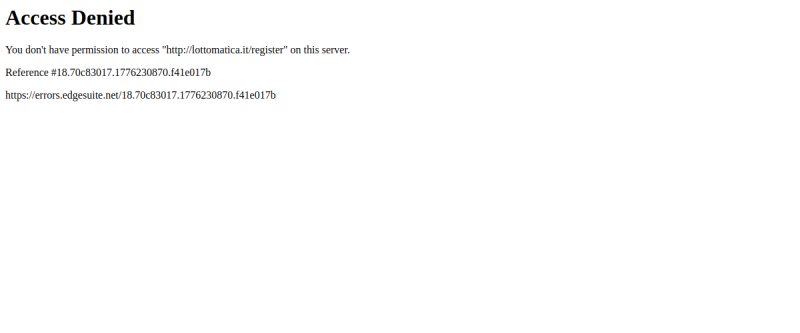 Lottomatica Casino Registration