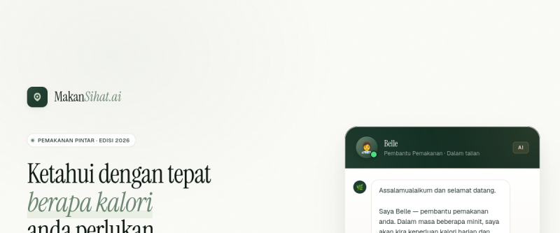 MakanSihat screenshot
