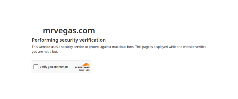 Mr Vegas Homepage
