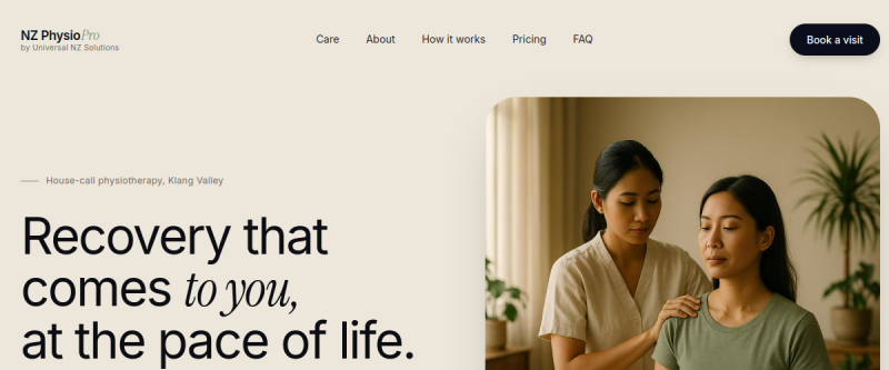 NZ PhysioPro screenshot
