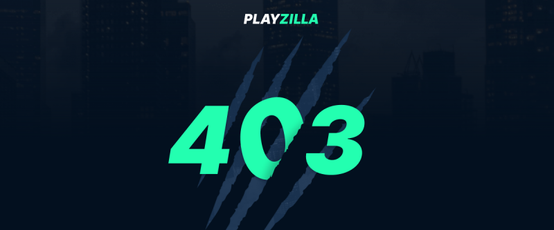 PlayZilla Casino Homepage