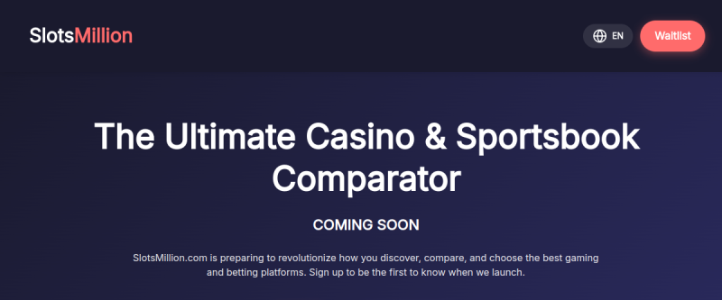 Slotsmillion Casino Homepage
