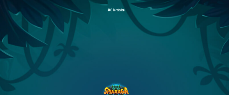 Spinanga Casino Homepage