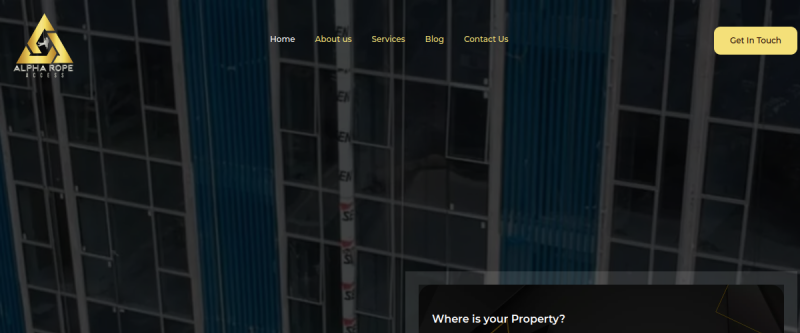 Alpha Rope Access website