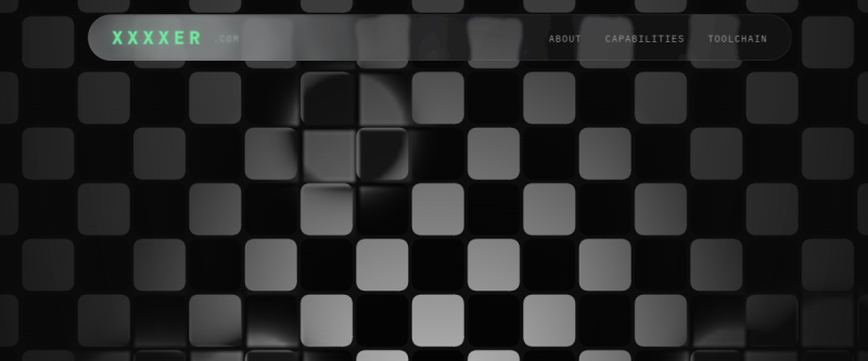 Website screenshot of xxxxer.com