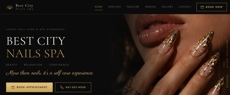Best City Nails Spa — project by IMDGFX