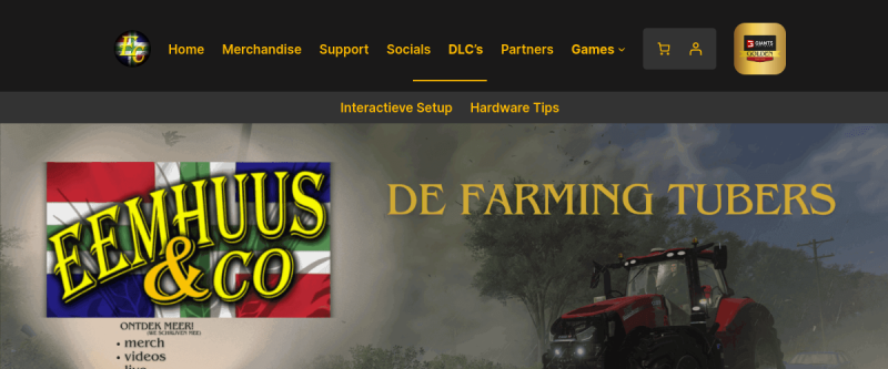 Screenshot van eemhuusenco.nl