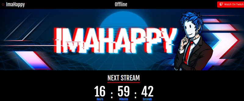 Screenshot of ImaHappy
