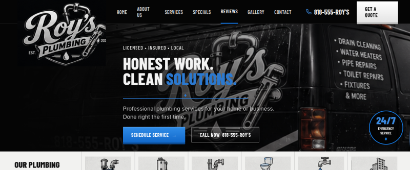 Roy's Plumbing