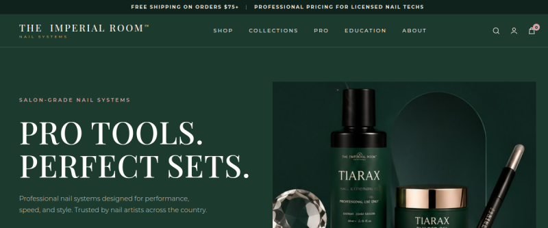 The Imperial Room website