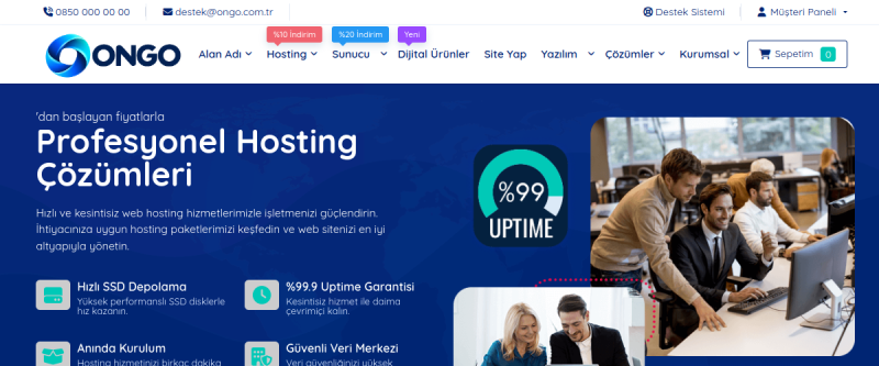 ongo.com.tr ana sayfa önizlemesi