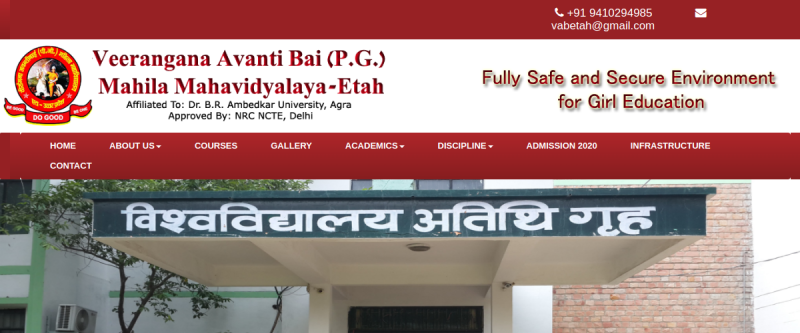 Preview of vabetah.in website