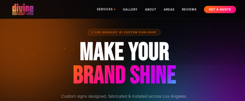 Divine Signs website