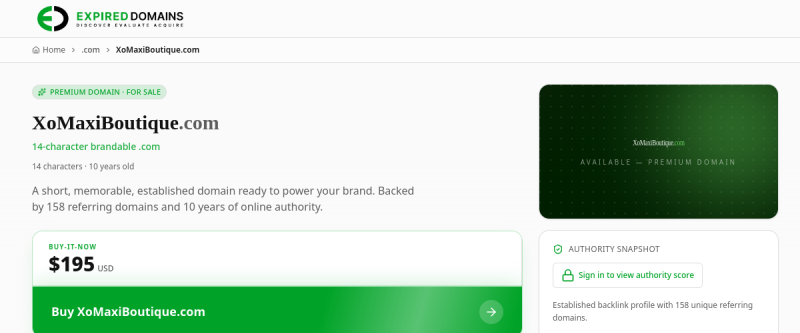Website screenshot of XOMAXIBOUTIQUE Offers Boutique Women’s Clothing In Oxnard CA