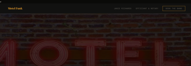 Motel Funk website