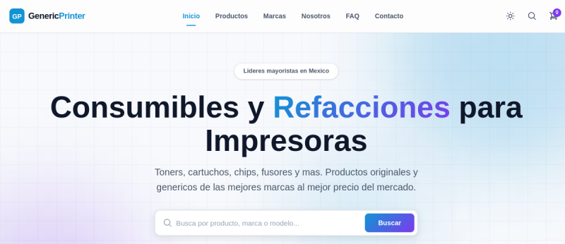 GenericPrinter — E-commerce B2B