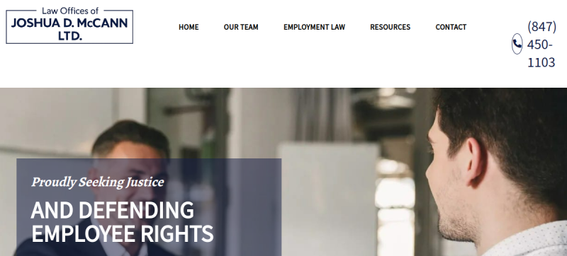 Law Office of Michael T. Smith website