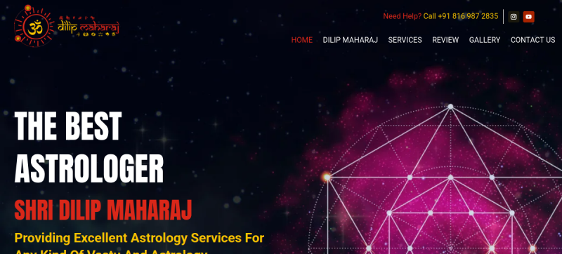 Dilip Maharaj website