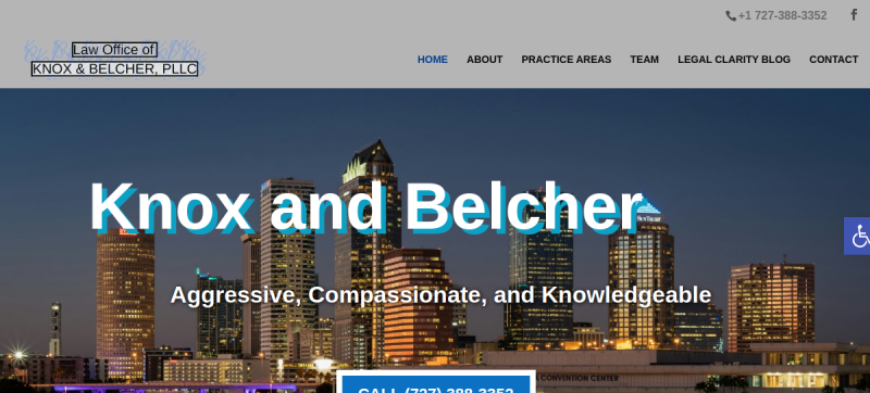 Law Office of Knox and Belcher, PLLC website