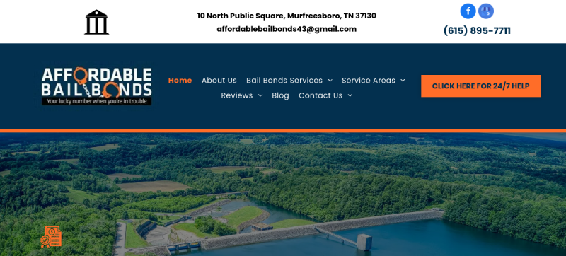 A-Affordable Bail Bonds inc website