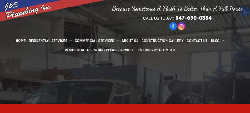 J & S Plumbing Inc website